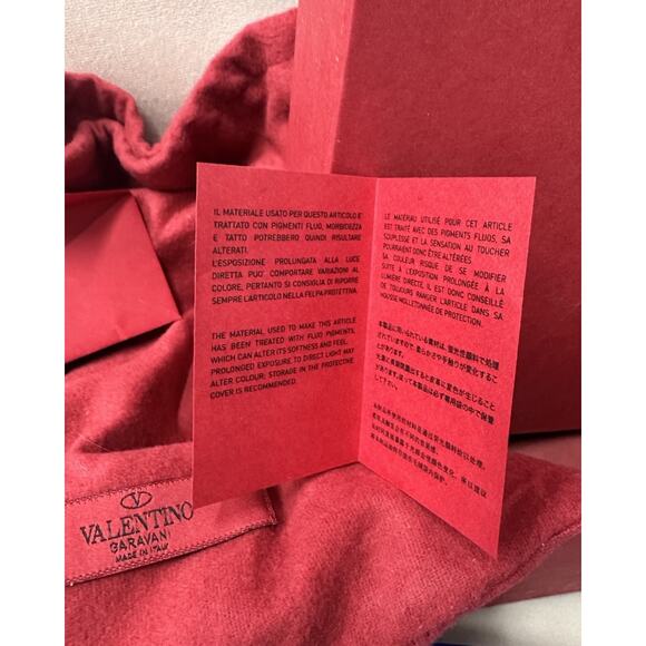 VALENTINO Shoes Ballet Flats Size 37 Blue ROCKSTUD Studded Pointed Toe Luxury - Picture 7 of 16